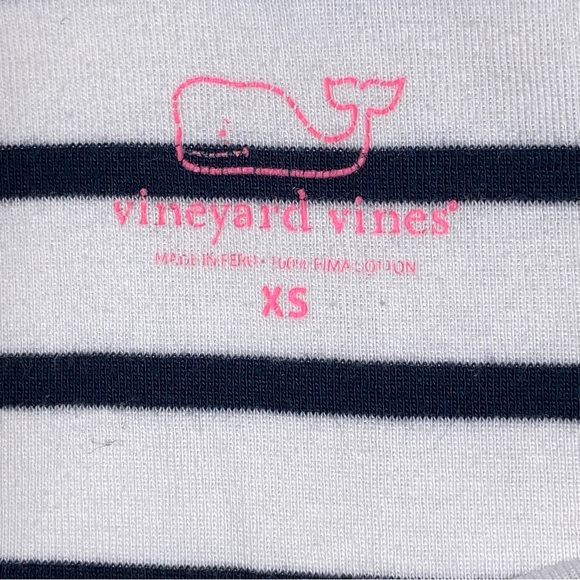 🆕 Vineyard Vines Shirt Women’s XS Nautical Preppy Striped Top Soft Fitted beach - Picture 6 of 8